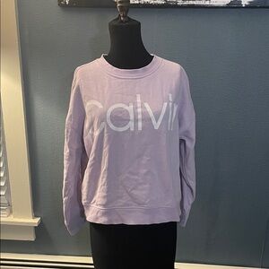 Calvin Klein Performance Women's Light Purple Sweatshirt